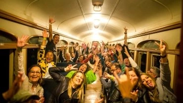 Vinho no Trem